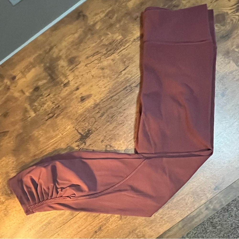 Lululemon Maroon Leggings Sz. 8